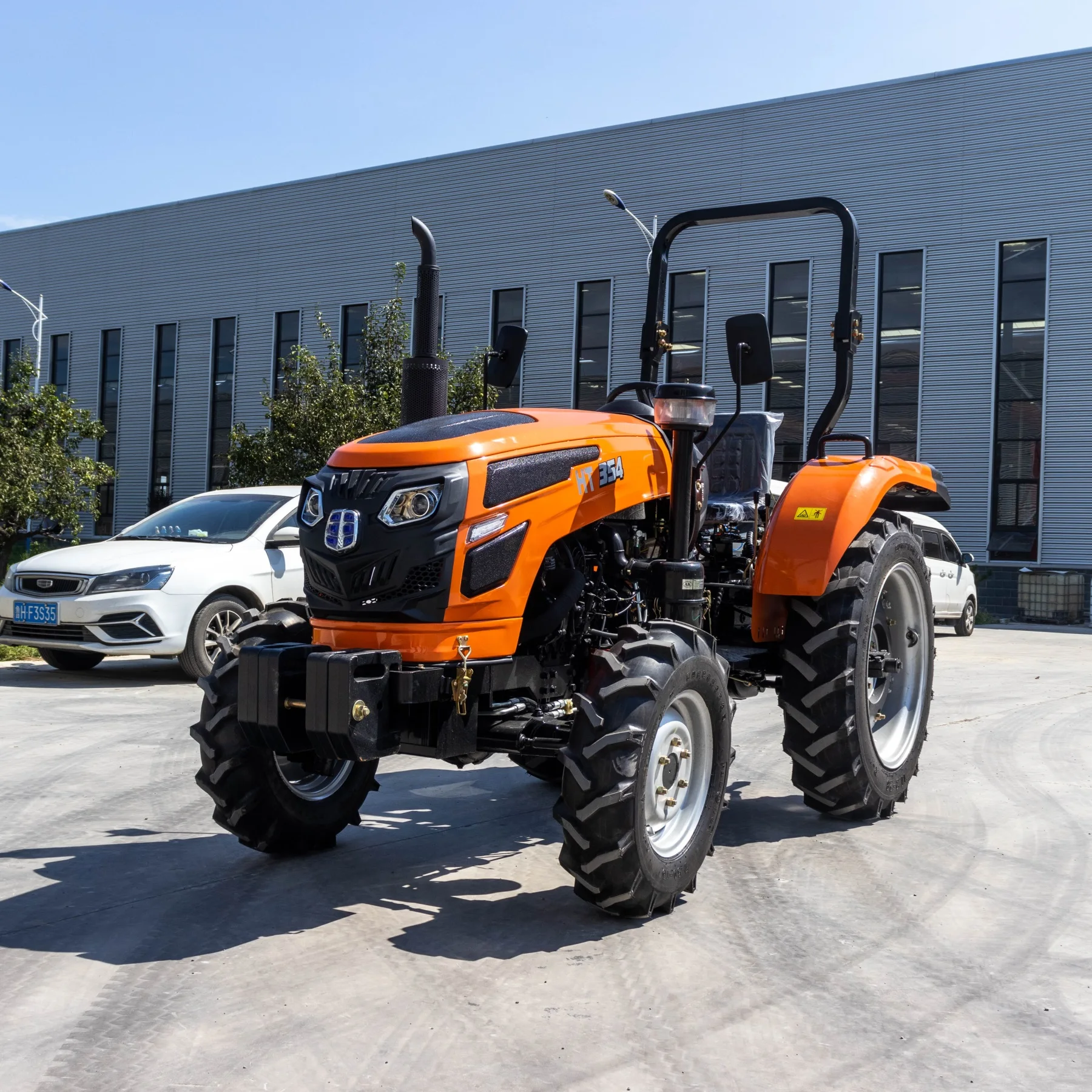 35HP  Four-wheel drive hydraulic Cheap Farm Tractor China Manufacturer Tractors for Sale