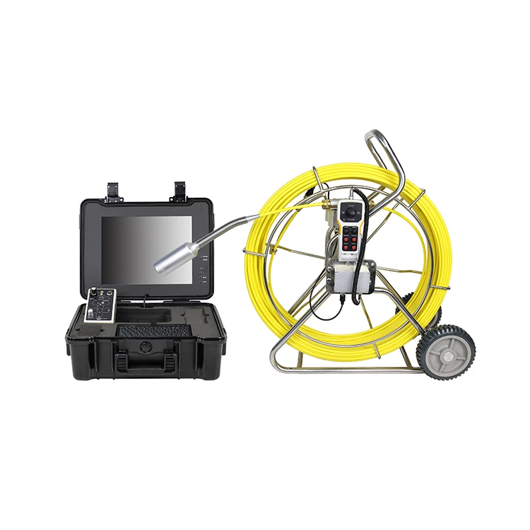 50 мм камерная головка штанги толкателя для 120 м кабель 9 дюймов tft' ЖК-монитор CCTV камера для инспекции канализационных труб