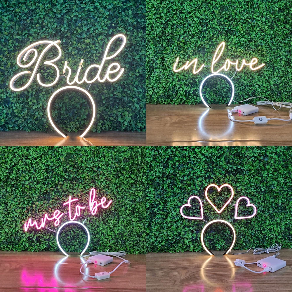 OUX No MOQ Dropshipping BRIDE LED HEADBAND