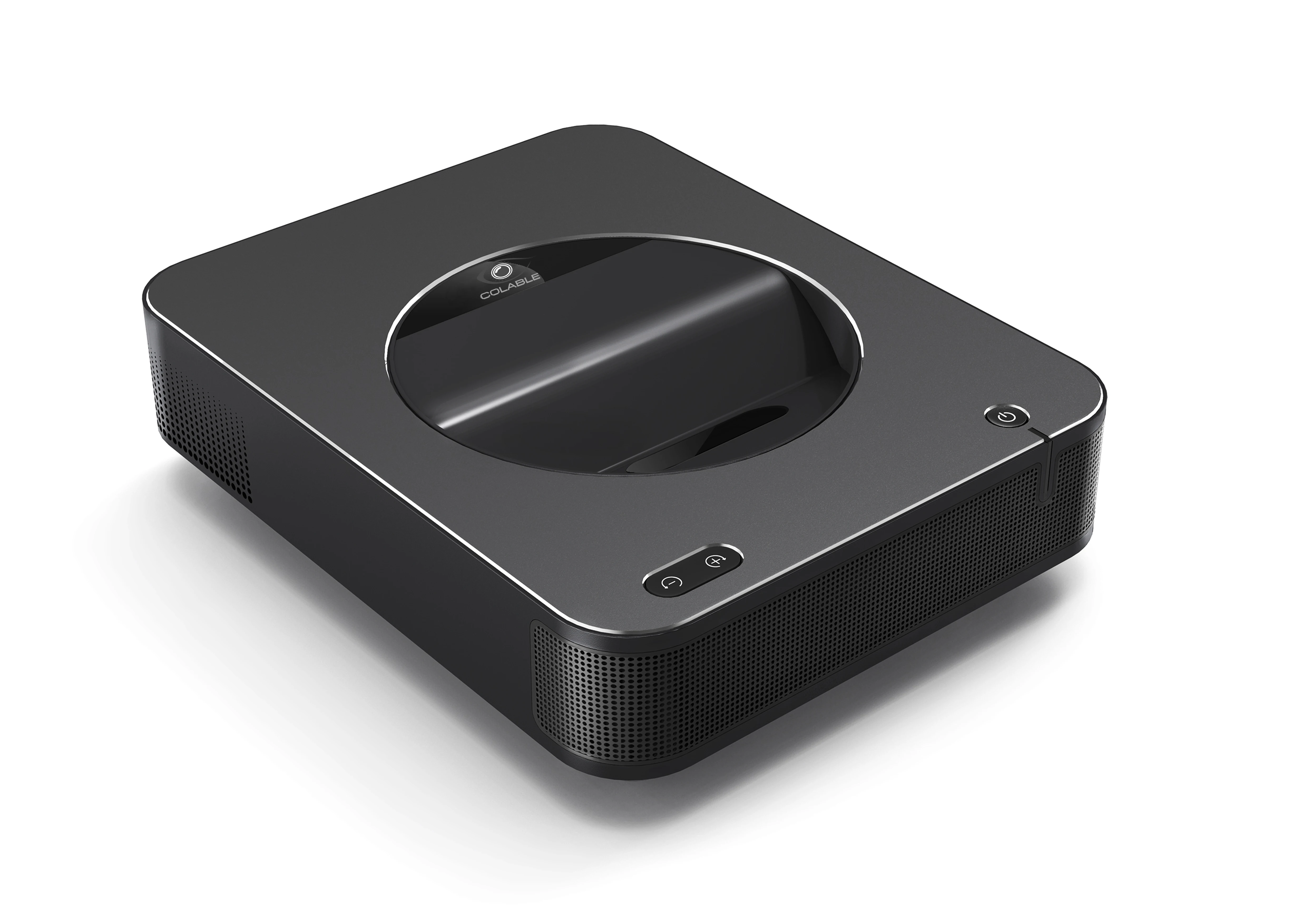 Black Digital Portable HD DLP LED Hotel OFFICE Screen Touch  Smart Video Projector T6A