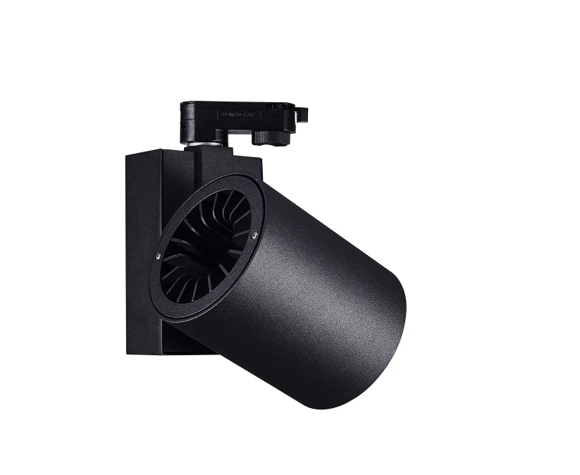 High Lumen black  White 3 Phase Tracklight , 30w Aluminum Track Lamp, Dali 3 Wire 4 Wire COB 50W 40W 45W LED Track Light