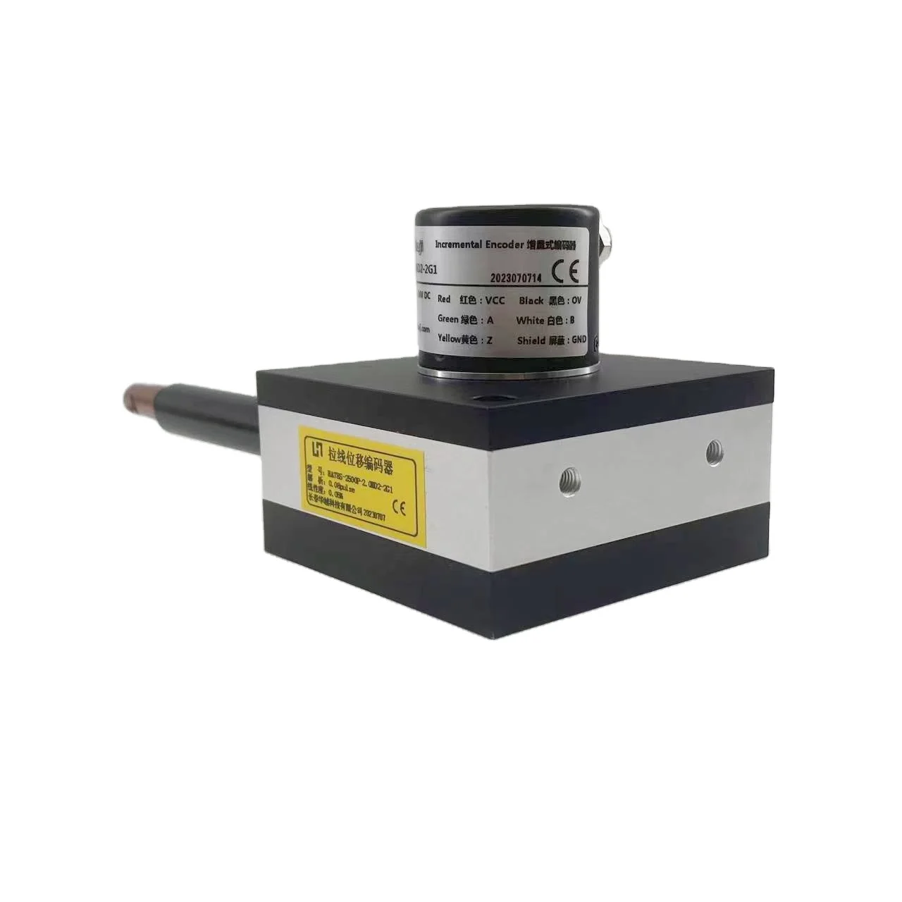 2m  string encoder Cranes, garbage trucks, engineering equipment draw wire position sensor