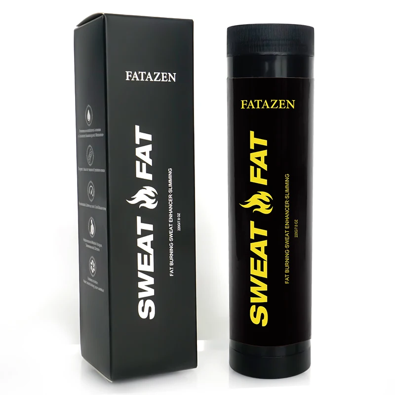 2023 New arrival 220g hot sale body care weight loss sweat gel stick skin firming cream natural organic fat burning stick