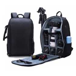Hot Sale SLR Camera Bag Anti-theft Waterproof Large Capacity Shoulder Outdoor Photography Bag Fashion Camera Backpack