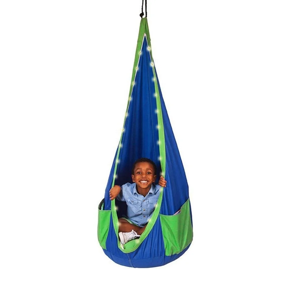 High Quality Top Seller Round Pod Cuddle Kids therapy Swing sensory play autism hanging