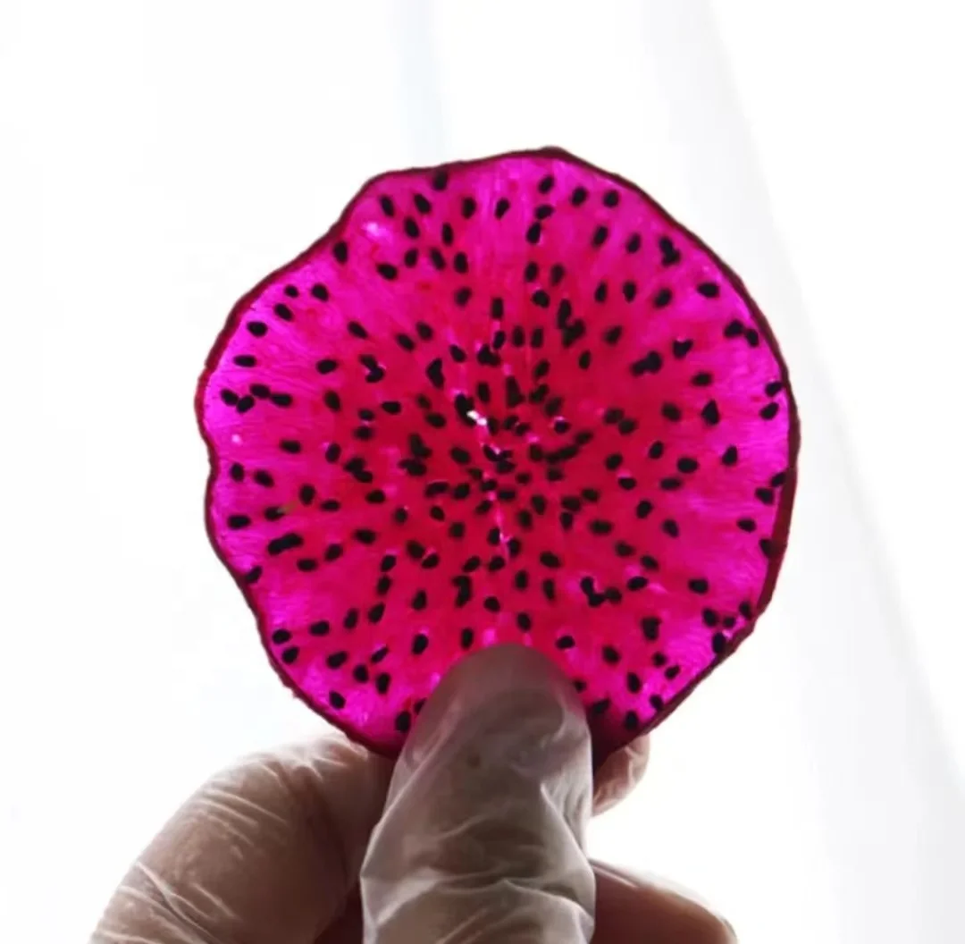KAIYANGE Wholesale Fruit Tea Natural High Quality Dried Dry Fruits slices Red Dragon Fruits Slices for tea Cocktail decoration
