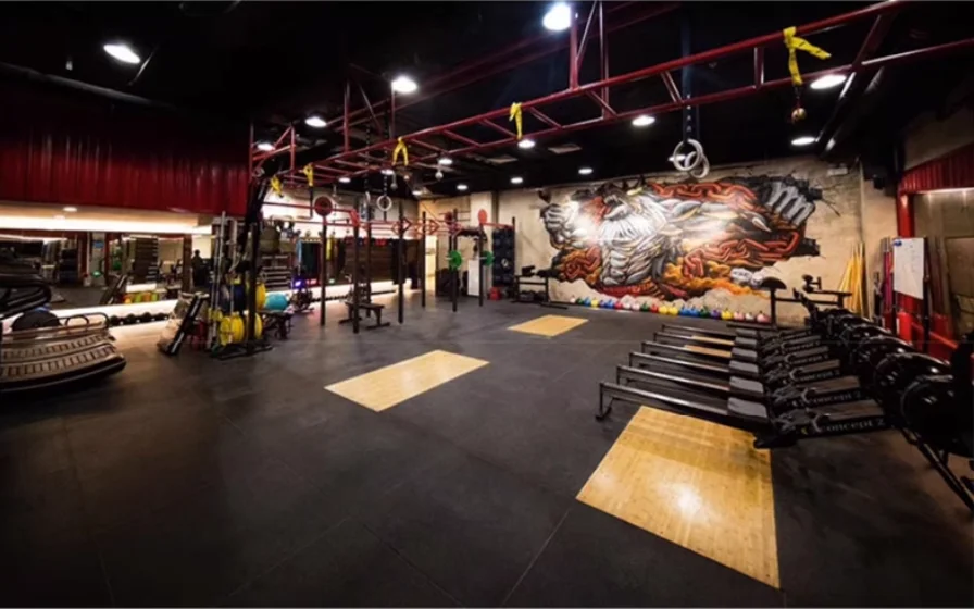 Anti-slip EPDM Gym Rubber Flooring Rolls Tiles Sports Equipments Rubber Mat