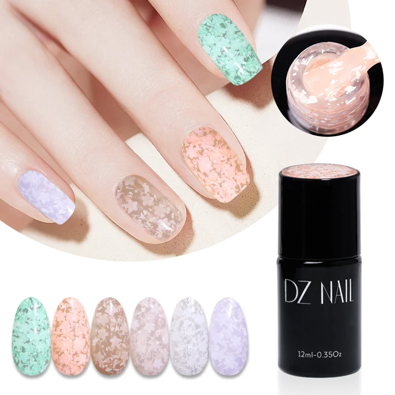 DZ Nail Wholesale new color enamel gel polish nails polish colour uv gel