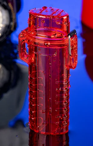 Wholesale Dual-Purpose Waterproof And Moisture-Proof Transparent Cigarette Case Lighter Box