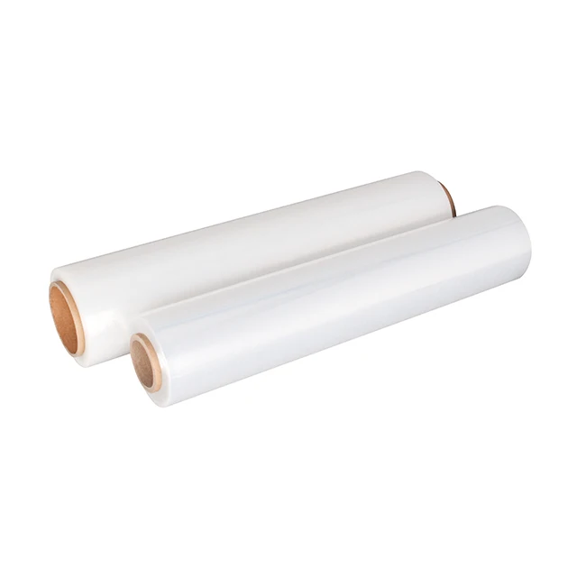 Factory Price 50cm Wide Hand Stretch Film 500mm Pallet Stretch Film Translucent Soft Packaging Film for Industrial Use