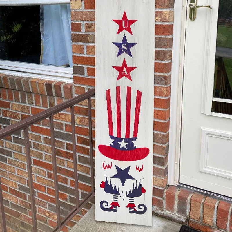 Оптовая продажа, индивидуальные Мультяшные дворные знаки, деревянные настенные художественные знаки для украшения дома