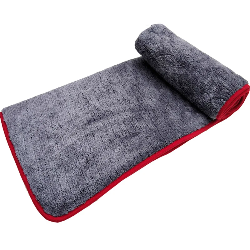 2022 hot-selling microfiber car towel car wash towel rag thickened absorbent double-sided cleaning towel soft
