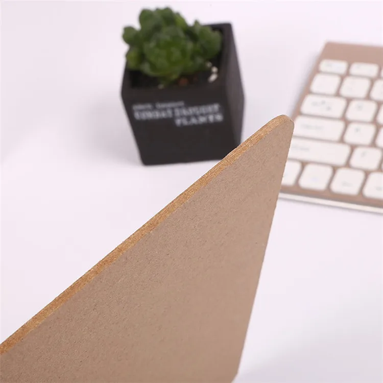 Factory made office MDF wooden clip writing board A4 clipboard