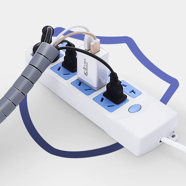 New Type Insulation Plastic Spiral Cable Wrap,Spiral Hose Wrap Cable Tidy