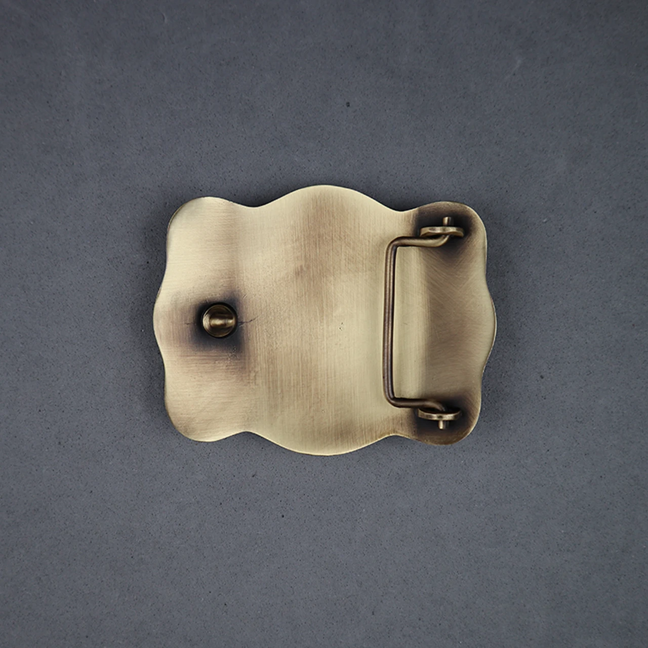 manufacturers Antique brass two colors  plating 3D custom belt buckle The pattern plate buckles