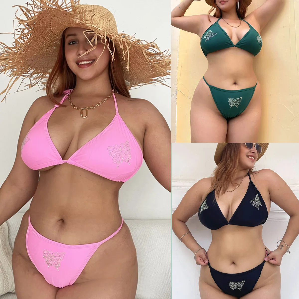 Fashion Show Sexy Bikini Luxury Swimwear Women Luxury Woman Bikini Beachwear Custom Thong Swimsuit