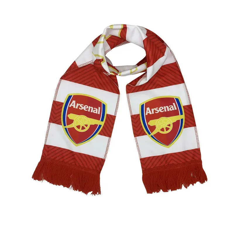 Customized Logo world football cup football team clubs fan souvenir woven scarf