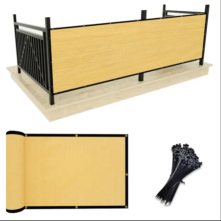 durable shade garden yard temporary fence screen privacy for fence 8 ft pole tall cover