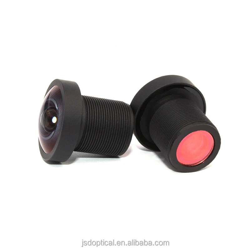 6G All-Glass 168 Degree FOV 850nm IR Cut Filter Wide Angle Fisheye Lens for Automotive