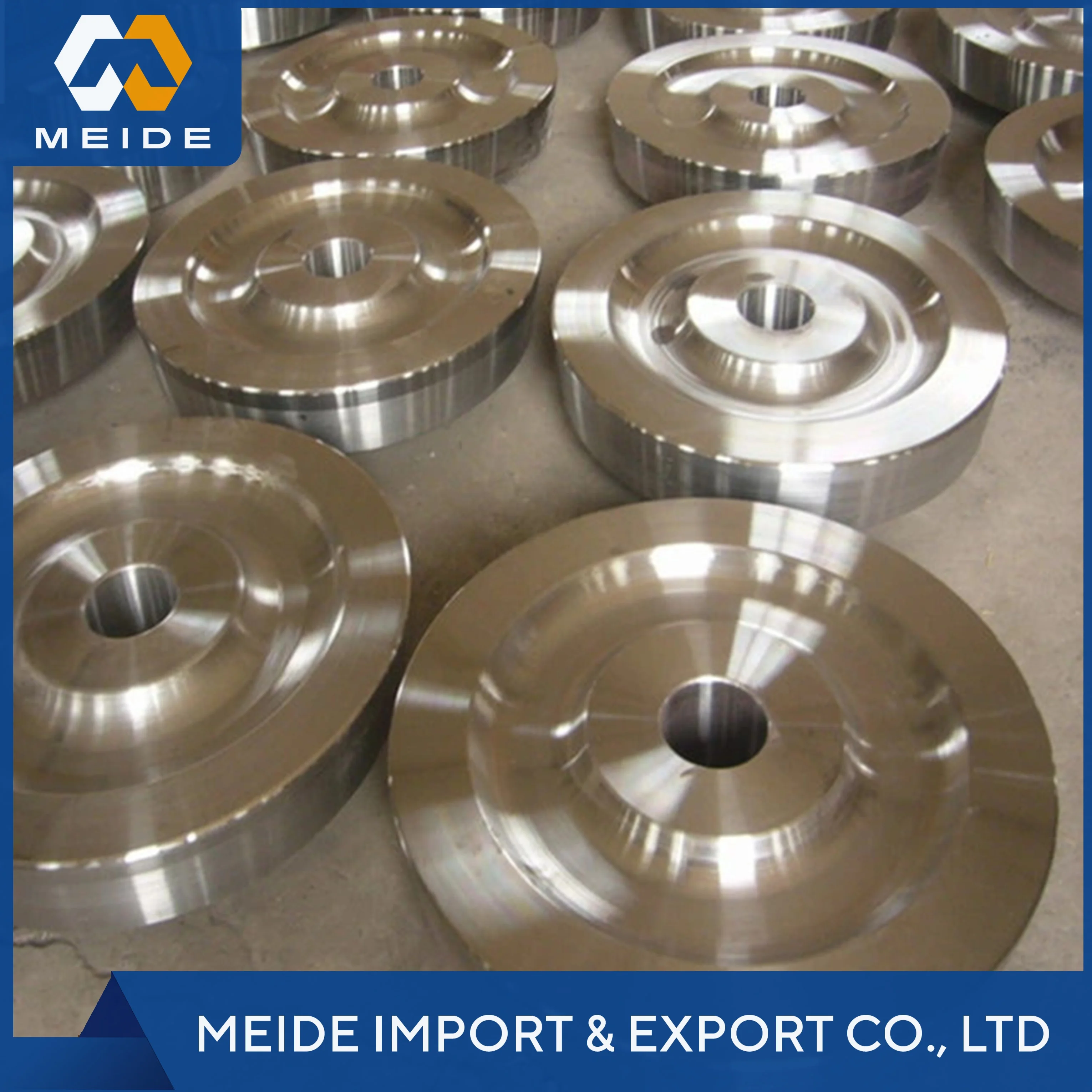 Forged Steel Wheel S255Jr 22.5 Tube Truck Steel Wheels Rims 2205 Stainless Ring 20Crnimo Round Steel