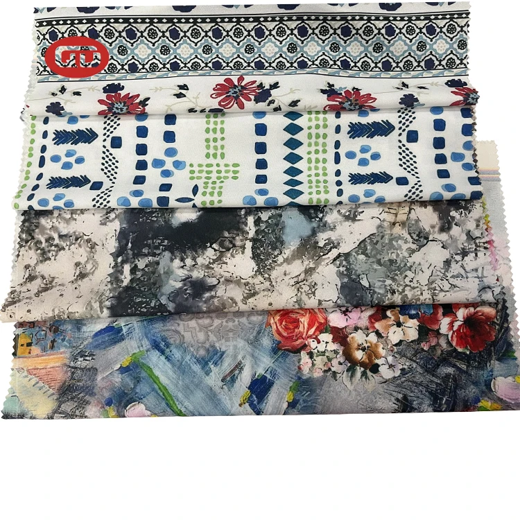 High quality cey digital print weave fabric for clothing