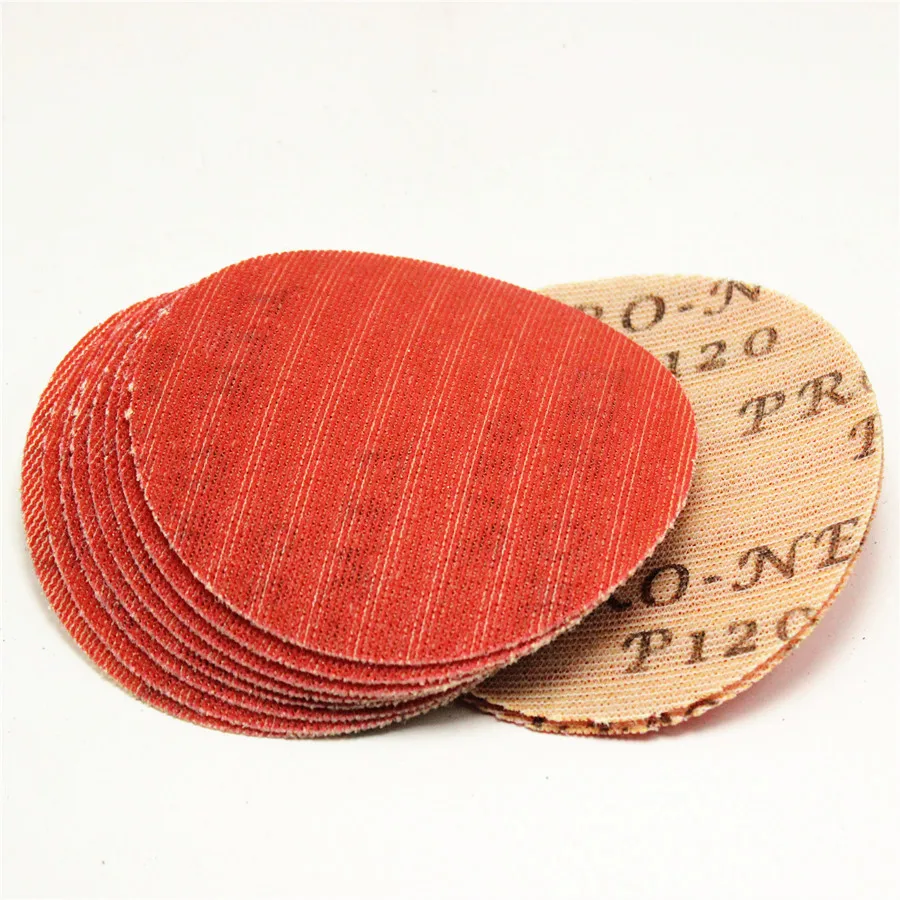 GLORY 100 mm dust free colorful Abrasive disc hard wearing Sanding disc for car polishing