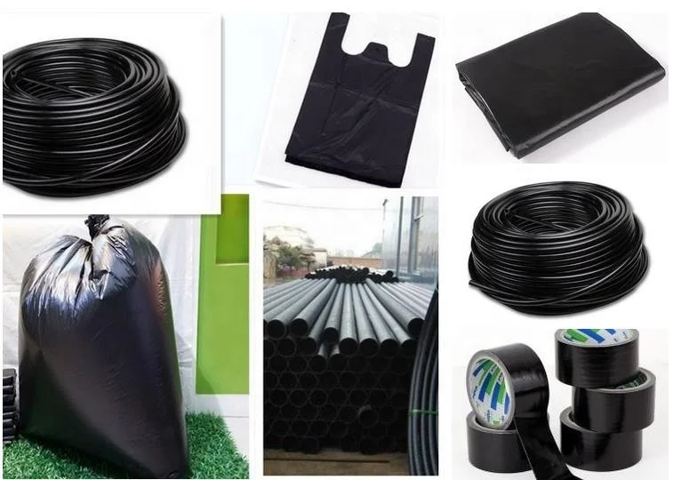 Хорошая дисперсия пластик PP PE LDPE HDPE углеродная черная маточная
