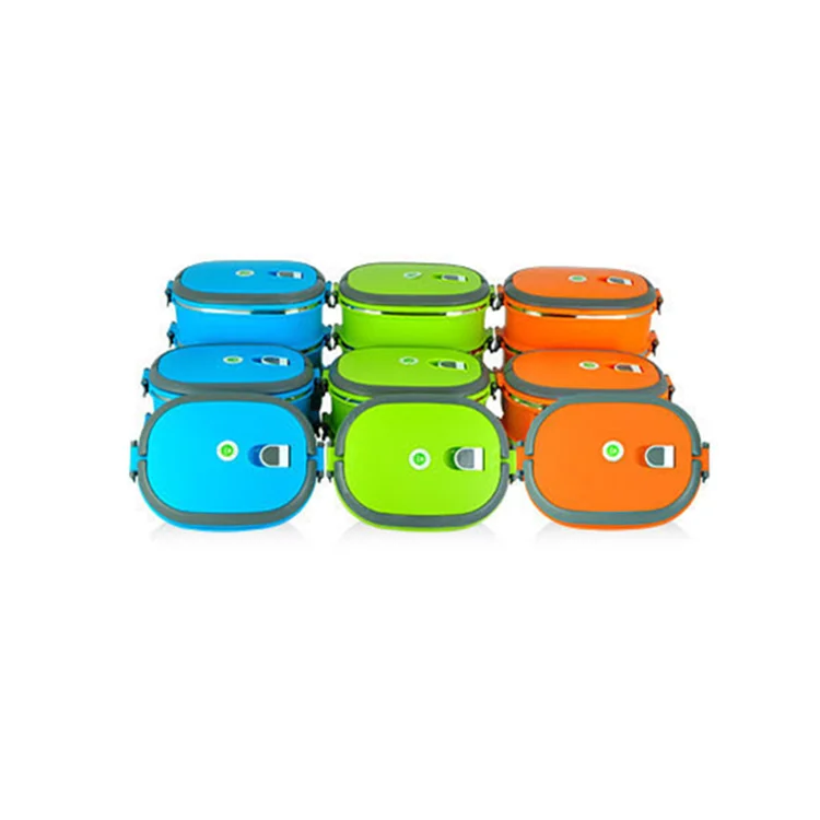 Customized 4 Pcs Set Thermal Proof Stainless steel Lunch Box for Adults & Kids