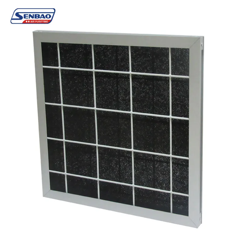 Manufacturer Sponge Mesh Panel Filter Foam Activated Carbon Filter For Air Handling Systems