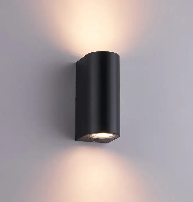 PS1680 2xGU10 Modern LED Wall Light Up Down Sconce Lighting stair Lamp Balcony Wall Light For Home Hotel Office