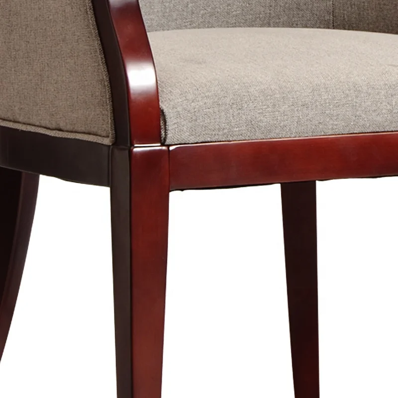 
Xiaopin Furniture Wholesale Commercial Upholstered Wooden Leisure Hotel Chairs 