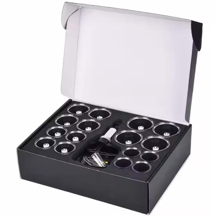 Cupping Therapy Sets ABS Anti Cellulite Cup Vacuum Suction Massage Cups Facial Cupping Sets Body and Face Massager
