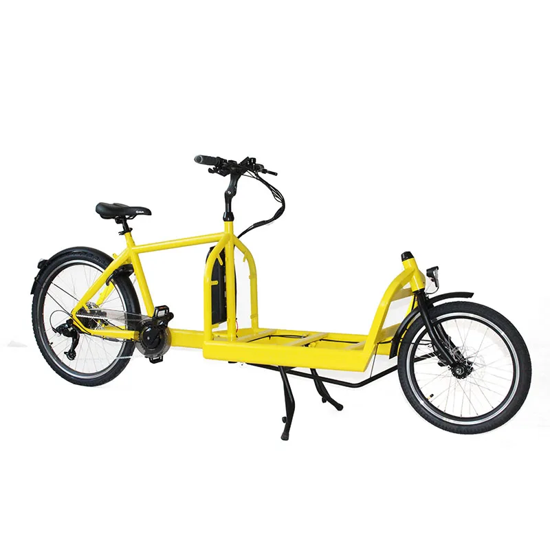 Adult 2 wheel bicycle pedal bike for cargo groceries bike family use