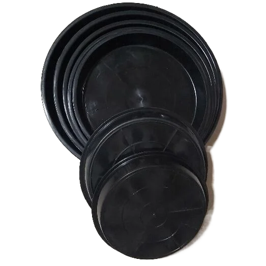 Bochen quality durable plant pot saucers 11 inch plate tray plastic for pots