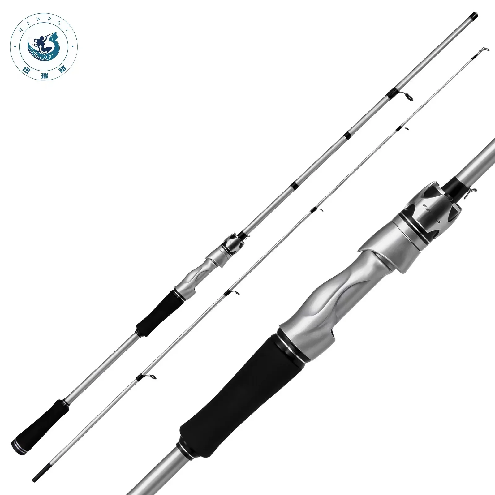 NEWRGY Custom High Carbon 1.8m/2.1m Lure Fishing Rod Bait Casting Fishing Rods Spinning Rod Fishing Equipment