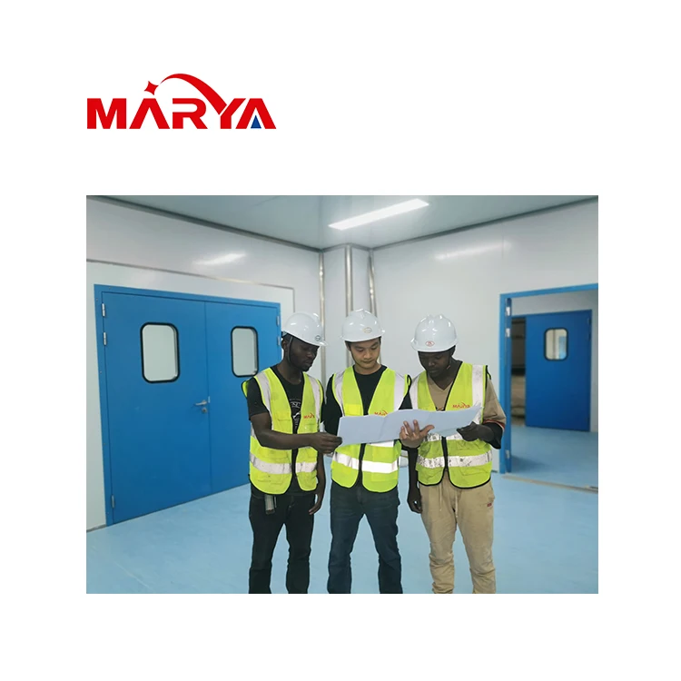 Шанхайская Марья китайская производственная Лабораторная Система HVAC беспылеулавливающая комната с лабораторным оборудованием