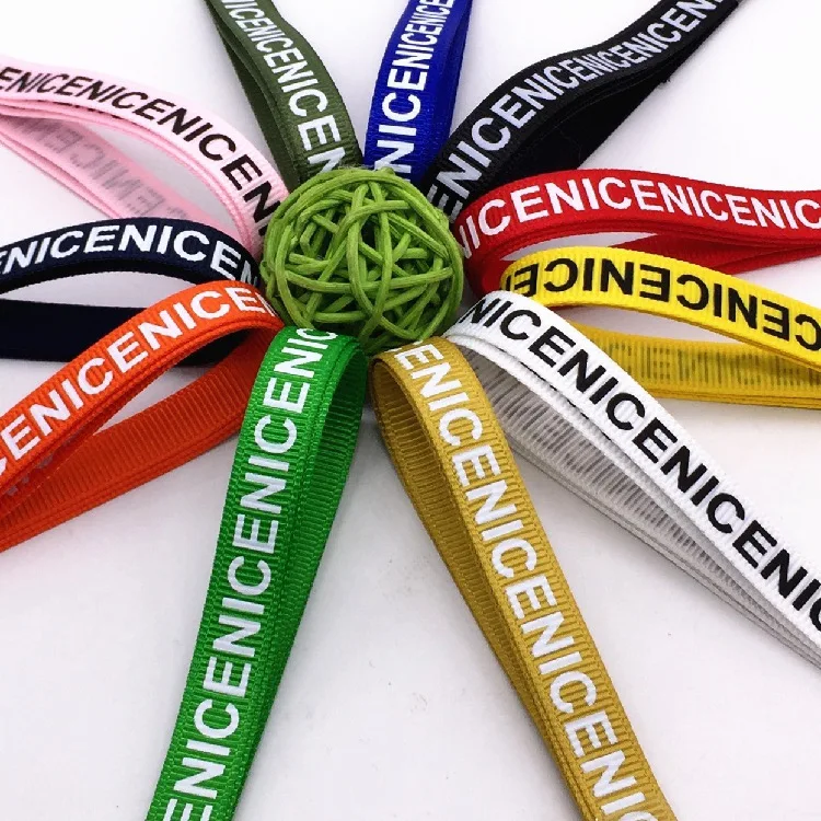 Factory Custom Recycled Polypropylene Nylon Polyester Pp Printed Webbing For Seat Bel & Backpack & Luggage Belt