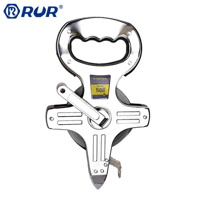 Portable posture 30m 50m 100m steel measuring tape for Construction Survey
