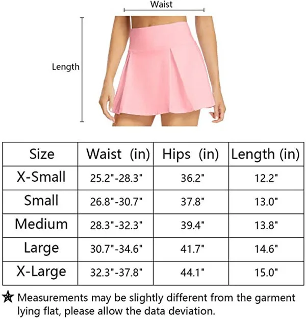 
Athletic Badminton Golf Tennis Skirt Set Shorts Wear Dress Clothes Clothing Apparel For Women Girl Ladies With Pocket 