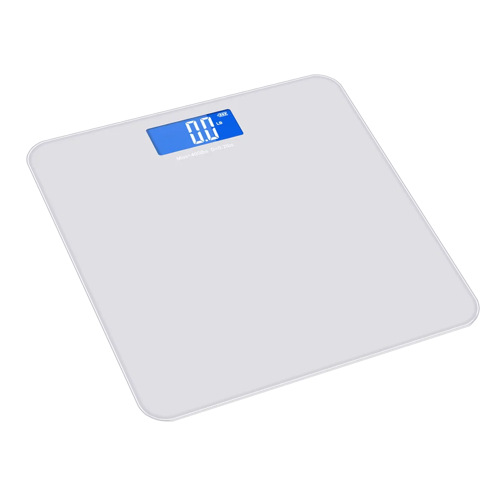 BL-1608 28x28cm Hot selling bathroom scale LCD screen health weighing 180Kg 396Lb CE ROHS FCC BSCI ISO9001 certificate