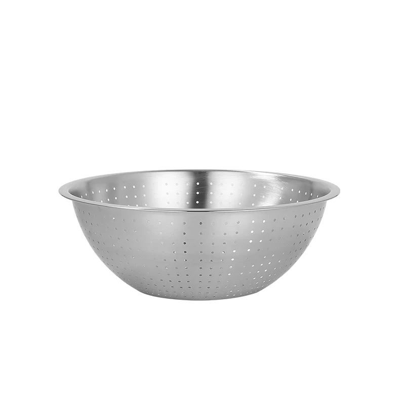 NEW Stainless Steel Colander Large Capacity Bat Rua Chen Efficient Draining Food Draining Tool Peralatan Pengeringan Makanan