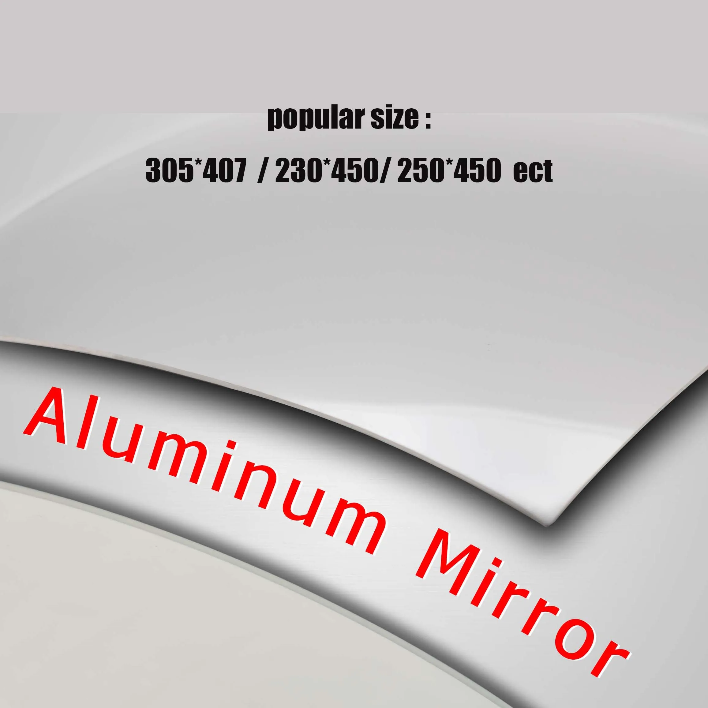 aluminum mirror glass - aluminum metalized mirror 