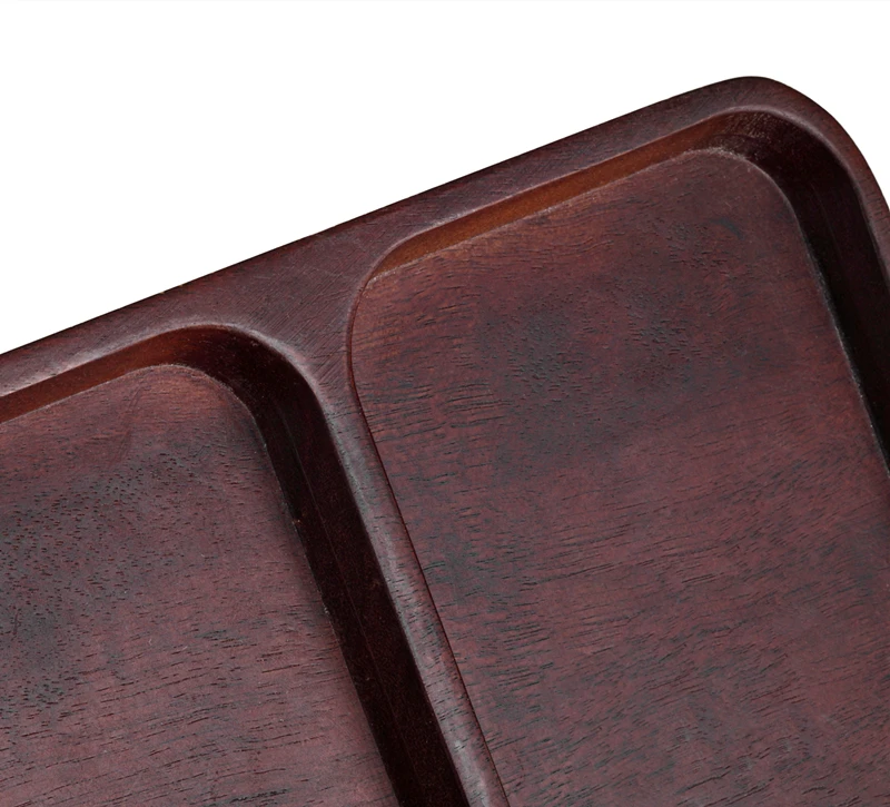 
Bolin Large Black Acacia Wooden Trays Serving,restaurant wooden food serving trays 