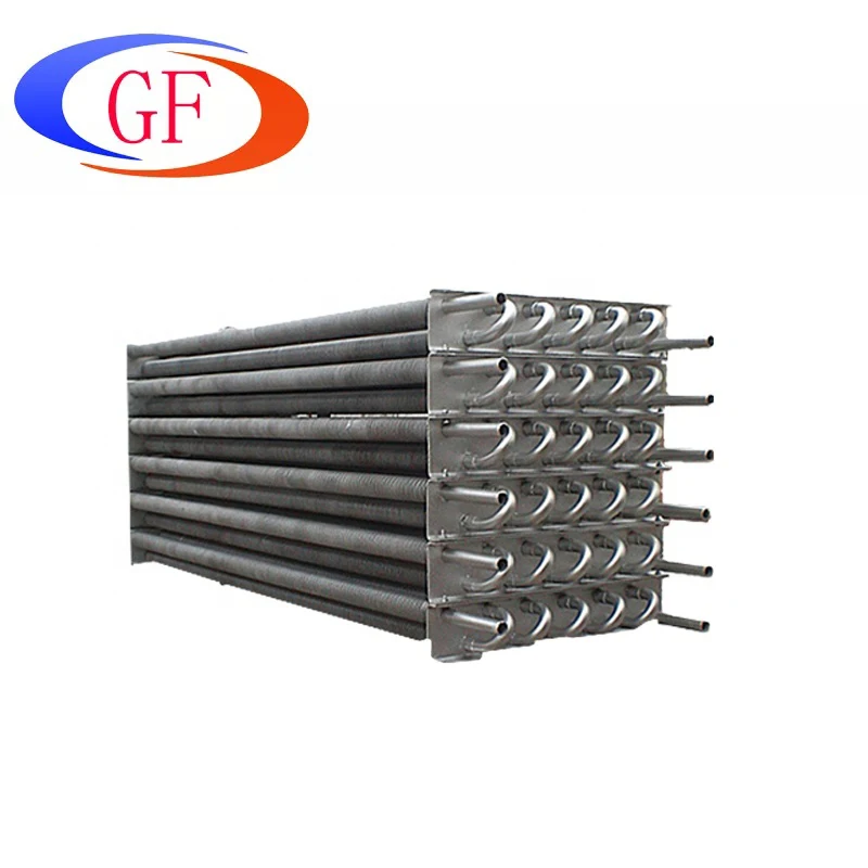 Gas Water Boiler Spare Parts Boiler Spiral Fin Tube Economizer GF Customized