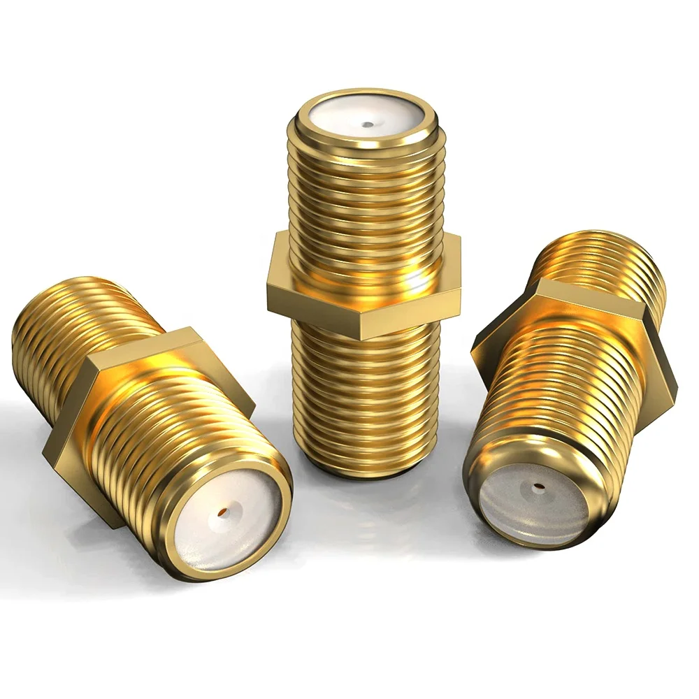 Low Loss RG59 RG11 Rg6 Coax Cable Cord Extender For HD TV 3Ft RG6 Patch Cable Black Coaxial Cable 75 Ohm With F Connector