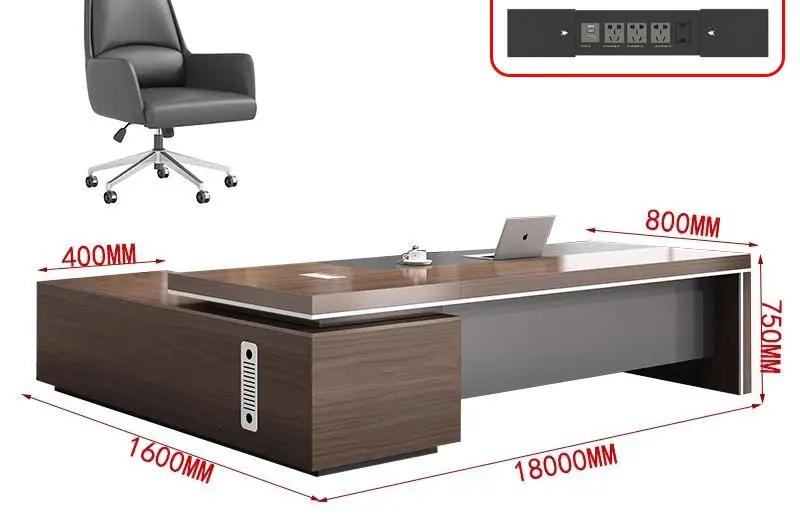 Chuangyue высококачественный рабочий стол современный босс офисная мебель исполнительный