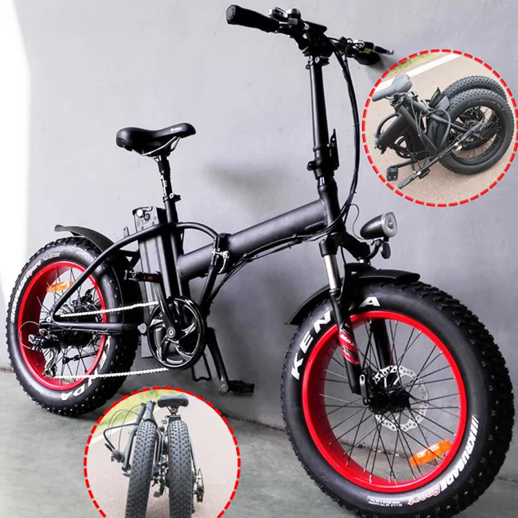 Foldable Electric Motor Bike USA Adult 7 Speed Full Suspension 20 Inch Bmx Pocket Folding Mountain Bike For Man