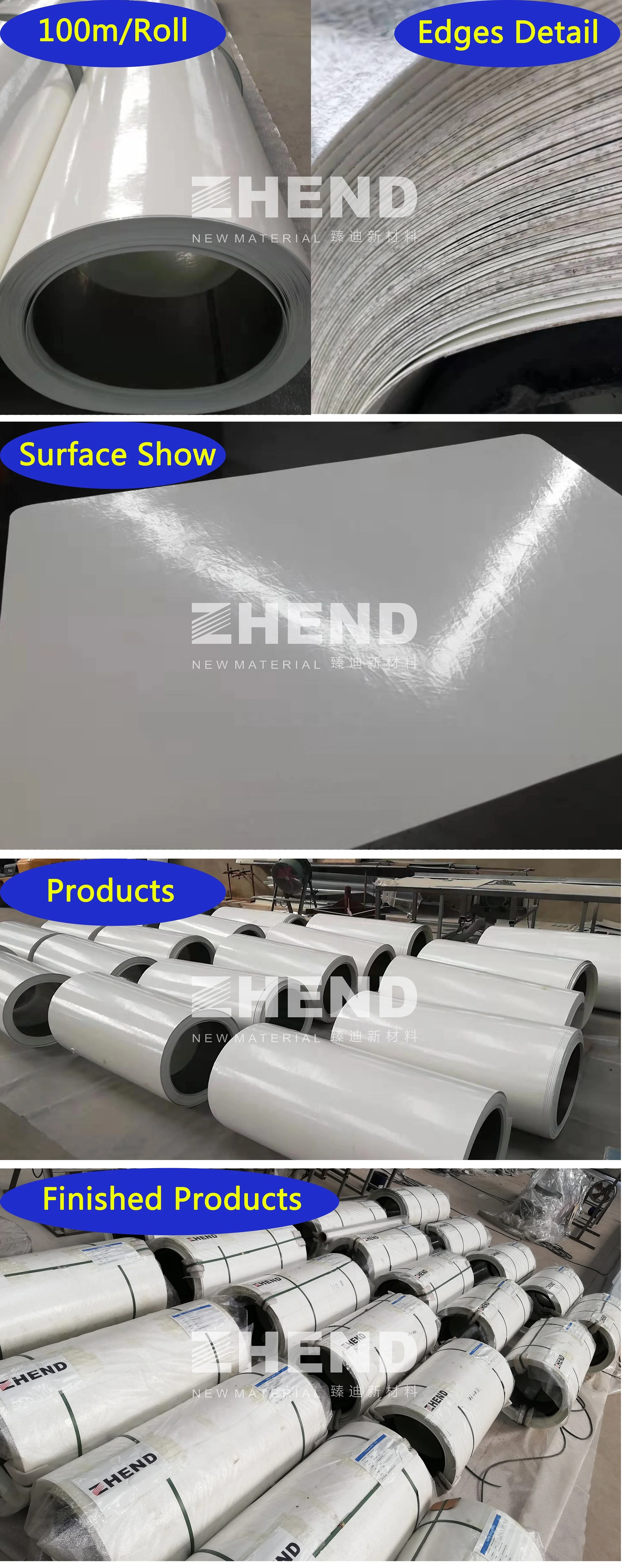 2.5mm White FRP Fiber glass Reinforced GRP RV Flat Wall Panel Fiber Glass Insulated Ceiling Sheet