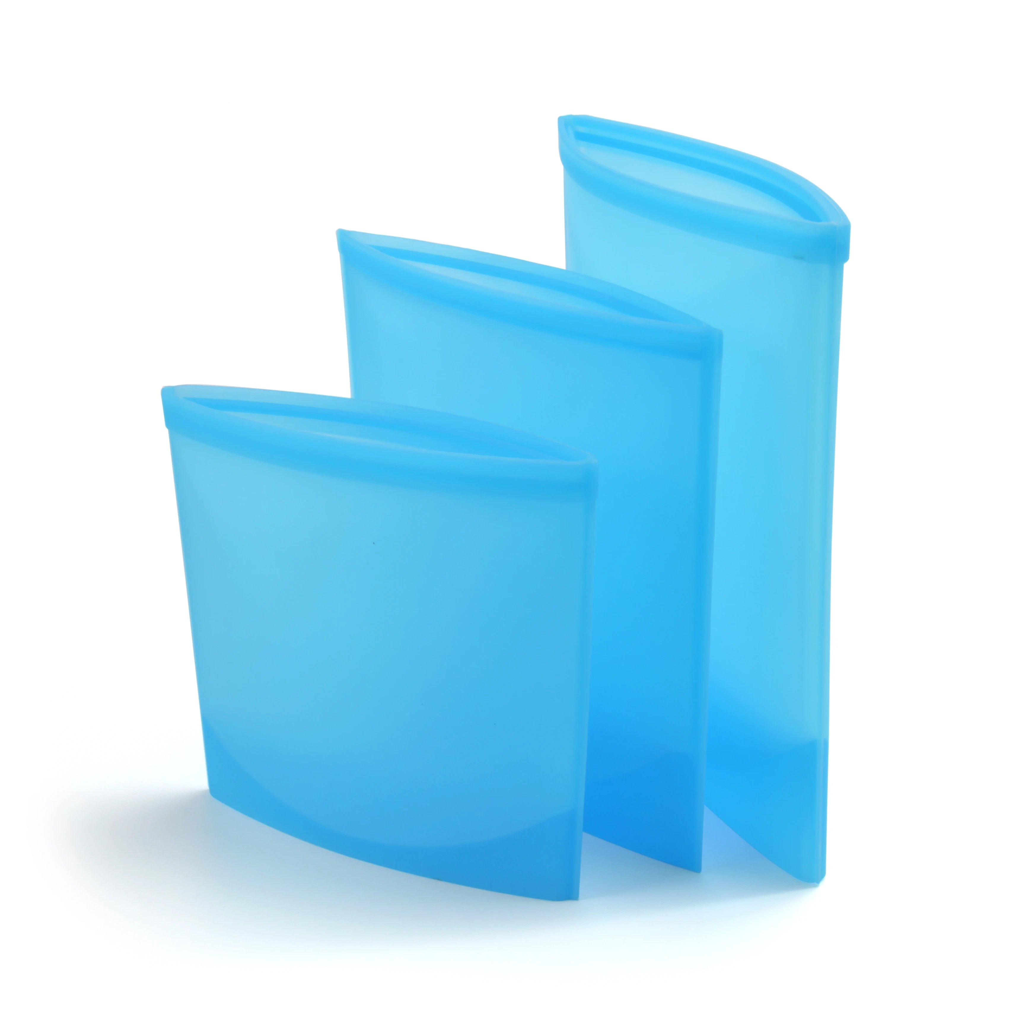 Food Grade BPA Free New Design Kitchen Accessories Reusable Fruits and Vegetables Silicone Storage Silicone Food Bag