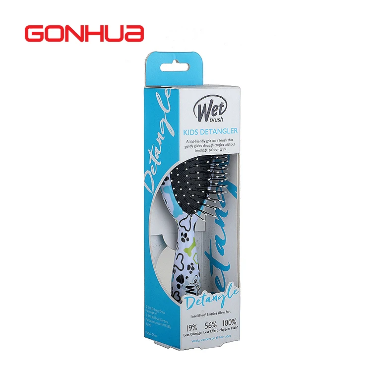 GONHUA manufactures supplier custom logo brand packaging products transparent cardboard luxury gift paper display box packaging